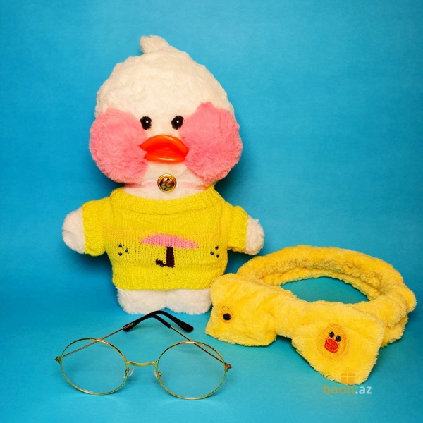 Плюшевая утка Лалафанфан  Lalafanfan